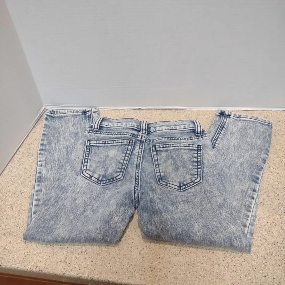 👍 Wonder Nation Size 5 Acid Washed Jeans. K1